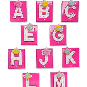 Justice Unicorn Marquee Initial Jewelry Box Set